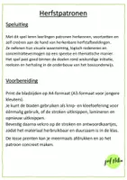 Voorbeeld - JufNika_Patronen herfst - Pagina 2