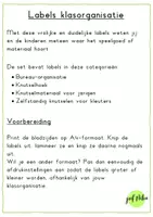 Voorbeeld - JufNika_Labels klasorganisatie - Pagina 2