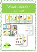Voorbeeld - JufNika_weekkalender - Voorblad