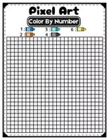 Vorschau - Arbeitsblätter - Seasons Pixel Art Color by Number Worksheets - Seite 1