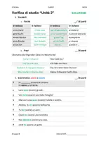 Vorschau - Arbeitsblätter - Verifica di Studio "Mini Progresso" - Unità 2 - Seite 2
