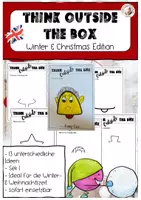 Vorschau - Arbeitsblätter - Think Outside the Box Winter Christmas Englisch Sek I - Deckblatt