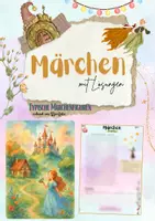 Vorschau - Arbeitsblätter - Märchen: „Sterntaler“ – Ein Herz aus Gold im Märchenformat! (5. – 7. Klasse | Deutsch | Sachunterricht | Kreativaufgaben | Ethik | Gesellschaft) - Deckblatt