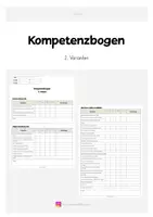 Vorschau - Lehrpläne/Lehrermaterial - KEL-Gespräch Kompetenzbogen 2. Klasse - Deckblatt