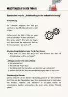 Vorschau - Stundenentwürfe - Die Industrialisierung: Arbeits- & Lebensbedingungen - Seite 3