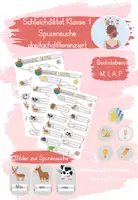 Vorschau - Spiele - Schleichdiktat Buchstabe P - dreifachdifferenziert - Deckblatt