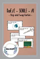 Vorschau - Spiele - DaFZ - Schule - Stop and Swap Karten - Deckblatt