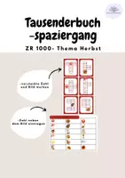 Vorschau - Anderer Materialtyp - Tausenderbuch-Spaziergang - Deckblatt