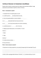 anteprima - Esercizi - Verifica sulla Fotosintesi Clorofilliana - Pagina 1