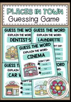 Vorschau - Spiele - PLACES IN TOWN - Guess the word - Deckblatt