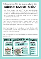 Vorschau - Spiele - PLACES IN TOWN - Guess the word - Seite 1