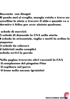 anteprima - Esercizi - Racconto CAA ed esercizi: il panda mei - Pagina 1