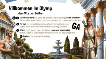 Vorschau - Arbeitsblätter - Götter, Helden, Abenteuer - Sagen neu erzählt als Hörspiel - Seite 3