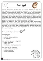 Vorschau - Stundenentwürfe - Materialpaket - 50+ Sachtexte mit Aufgaben zum Leseverständnis- Lesen und verstehen für die zweite Klasse. - Seite 2