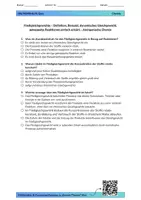 Vorschau - Quiz - Fließgleichgewichte - Definition, Beispiele, ... - Deckblatt