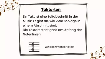 Vorschau - Präsentationen/Tafelbilder - Notenwerte und Pausenwerte Präsentation - Merkseiten - Seite 2