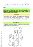 Vista previa - Hojas de trabajo - Cuentos al revés - Prevención de violencia de género - página 1