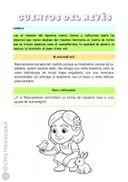 Vista previa - Hojas de trabajo - Cuentos al revés - Prevención de violencia de género - página 3