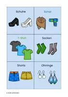 Vorschau - Bildkarten - Freebie Kleidung DaF DaZ welche welches welcher A1 A2 - Seite 3