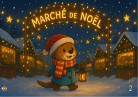 Aperçu - Affichage - Otto va au Marché de Nöel - Kamishibaï en PDF à imprimer. - Page 2