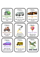 Vorschau - Spiele - Transport/Vehicles Lesespiel & Domino 3-fach differenziert - Seite 2