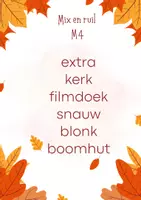 Voorbeeld - Mix en ruil AVI M4 thema herfst - Pagina 2