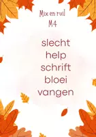 Voorbeeld - Mix en ruil AVI M4 thema herfst - Pagina 3