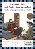Vorschau - Stundenentwürfe - Literaturwerkstatt: Faust fatale - Existenzkrise im Eingangsmonolog - Deckblatt
