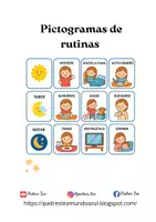 Vista previa - Tarjetas / Manipulativos - PICTOGRAMAS DE RUTINAS PARA AYUDAS VISUALES - página 3