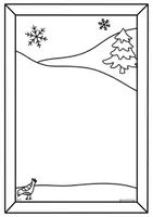 Vorschau - Mal- und Bastelvorlagen - Winterbasteln - Schneemann - Seite 2