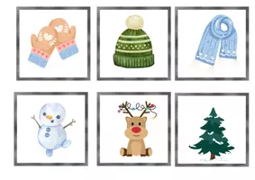 Vorschau - Arbeitsblätter - Materialpaket: Rhythmisch durch die Winterzeit - Seite 1