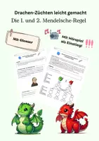 Vorschau - Unterrichtsreihen - 1. und 2. Mendelsche-Regel - Drachen Züchten leicht gemacht! - Deckblatt