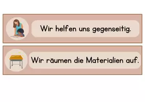 Vorschau - Poster - Regeln für Sozialformen + Rollenkarten. - Seite 3