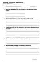 Vorschau - Arbeitsblätter - Buddhismus - Allgemeine Übersicht und Arbeitsblätter - Seite 1