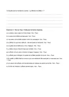 Aperçu - Préparation de séance / Séance complète - Séquence complète : La Belle et la Bête 6e - Page 2