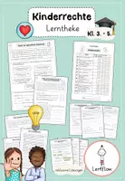 Vorschau - Arbeitsblätter - Kinderrechte Lerntheke - Deckblatt