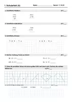 Vorschau - Test - Mathematik Schularbeit 2 Gruppen - Seite 1