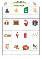 Vorschau - Spiele - Weihnachten Wortschatz-Arbeitsblatt - Seite 2