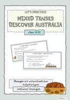Vorschau - Stundenentwürfe - wachsendes Materialpaket - TENSES - Seite 1