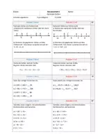 Vorschau - Klassenarbeiten - Klassenarbeit rationale Zahlen Klasse 7 - Deckblatt