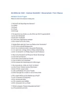Vorschau - Arbeitsblätter - Klausur / Test zu „Die Mitte der Welt“ von Andreas Steinhöfel - Seite 1