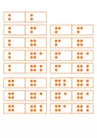 Voorbeeld - Domino getalbeelden - Pagina 1