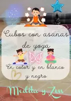 Vista previa - Manualidades / Dibujos para colorear - Cubos de yoga – Juego de movimiento y calma - Portada