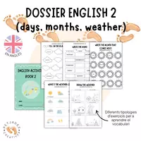 Vista previa - Hojas de trabajo - DOSSIER ENGLISH 2 - petjadescreatives.pdf - Portada
