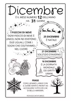 anteprima - Clipart / Immagini originali - MESE DI DICEMBRE SPASSOCARTAFORBICE - Pagina di copertina