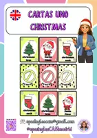 Vista previa - Juegos / Gamificación - Christmas uno cards @oposinglescammadrid - Portada