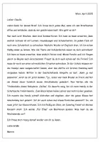 Vorschau - Arbeitsblätter - BRIEF: Einen Antwortbrief verfassen/Formulierungshilfen+ LÖSUNG - Seite 3