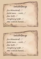 Vorschau - Stundenentwürfe - Luthers Thesen- eigene Thesen formulieren - Seite 2