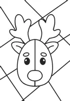 Vorschau - Mal- und Bastelvorlagen - Malvorlagen im Pop-Art-Stil zu Weihnachten - Zum Ausmalen oder selbst Gestalten - Seite 2