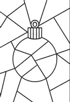 Vorschau - Mal- und Bastelvorlagen - Malvorlagen im Pop-Art-Stil zu Weihnachten - Zum Ausmalen oder selbst Gestalten - Seite 3